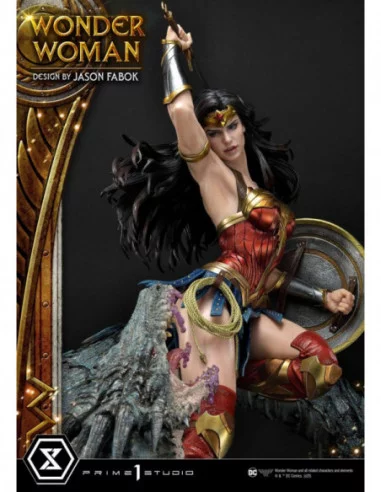 Wonder Woman Estatua 1/3 Wonder Woman vs. Hydra 81 cm
