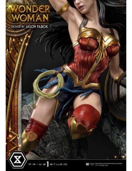 Wonder Woman Estatua 1/3 Wonder Woman vs. Hydra 81 cm