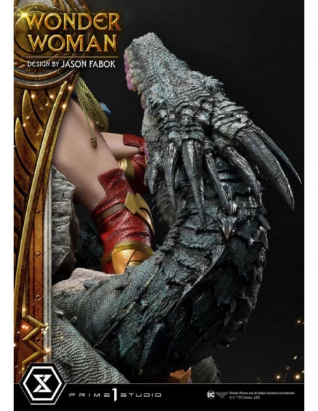 Wonder Woman Estatua 1/3 Wonder Woman vs. Hydra 81 cm