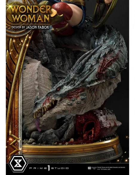 Wonder Woman Estatua 1/3 Wonder Woman vs. Hydra 81 cm