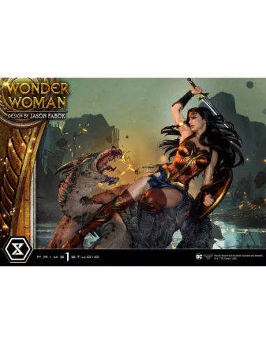 Wonder Woman Estatua 1/3 Wonder Woman vs. Hydra 81 cm
