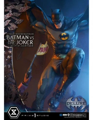 DC Comics Estatua 1/3 Batman vs. The Joker by Jason Fabok Deluxe Bonus Version 85 cm