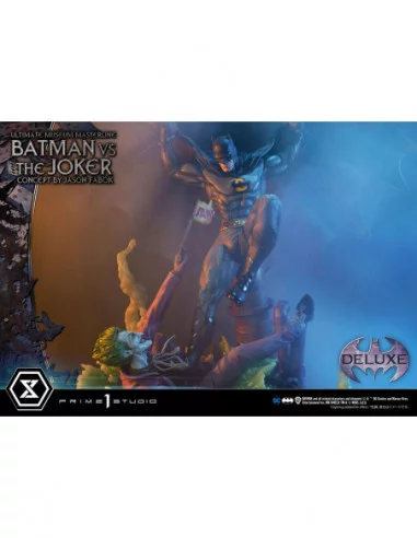 DC Comics Estatua 1/3 Batman vs. The Joker by Jason Fabok Deluxe Bonus Version 85 cm