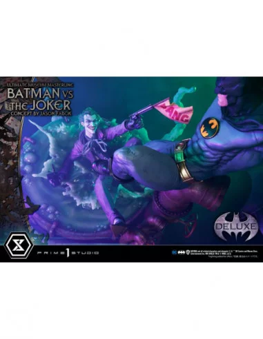 DC Comics Estatua 1/3 Batman vs. The Joker by Jason Fabok Deluxe Bonus Version 85 cm