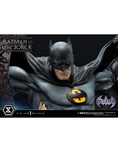 DC Comics Estatua 1/3 Batman vs. The Joker by Jason Fabok Deluxe Bonus Version 85 cm