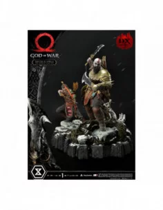 God of War Premium Masterline Series Estatua Kratos and Atreus in the Valkyrie (Deluxe) 72 cm