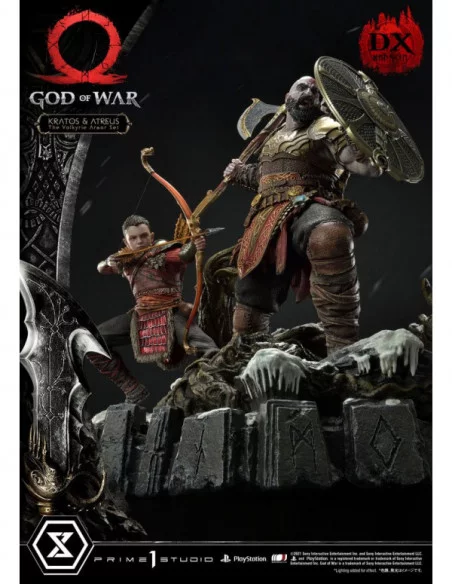 God of War Premium Masterline Series Estatua Kratos and Atreus in the Valkyrie (Deluxe) 72 cm God of War Premium Masterline Series Estatua Kratos and Atreus in the Valkyrie (Deluxe) 72 cm