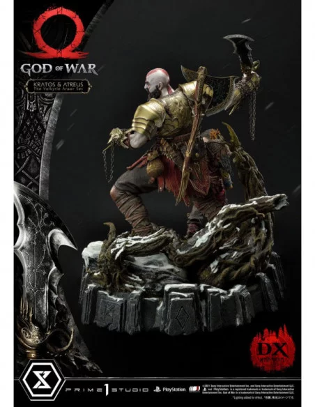 God of War Premium Masterline Series Estatua Kratos and Atreus in the Valkyrie (Deluxe) 72 cm God of War Premium Masterline Series Estatua Kratos and Atreus in the Valkyrie (Deluxe) 72 cm