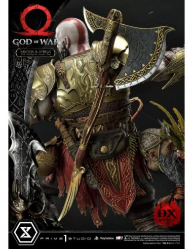 God of War Premium Masterline Series Estatua Kratos and Atreus in the Valkyrie (Deluxe) 72 cm