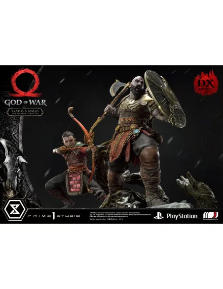 God of War Premium Masterline Series Estatua Kratos and Atreus in the Valkyrie (Deluxe) 72 cm God of War Premium Masterline Series Estatua Kratos and Atreus in the Valkyrie (Deluxe) 72 cm