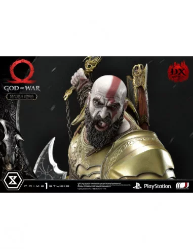 God of War Premium Masterline Series Estatua Kratos and Atreus in the Valkyrie (Deluxe) 72 cm