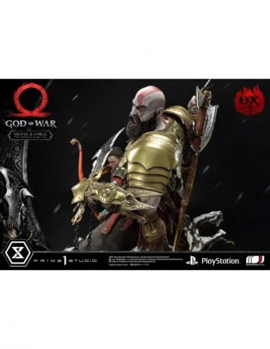 God of War Premium Masterline Series Estatua Kratos and Atreus in the Valkyrie (Deluxe) 72 cm