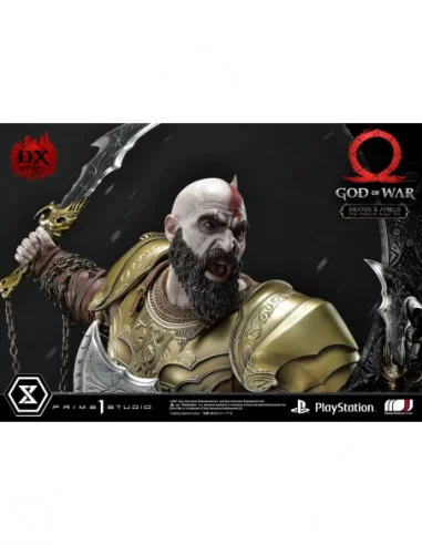 God of War Premium Masterline Series Estatua Kratos and Atreus in the Valkyrie (Deluxe) 72 cm