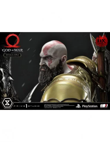 God of War Premium Masterline Series Estatua Kratos and Atreus in the Valkyrie (Deluxe) 72 cm