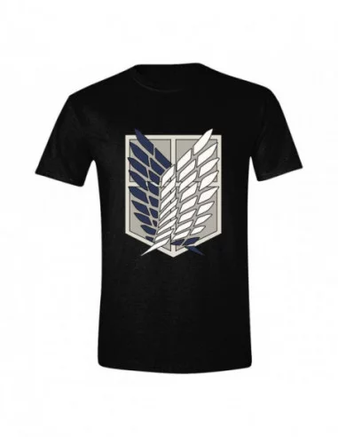 Attack on Titan Camiseta Scout Shield talla M