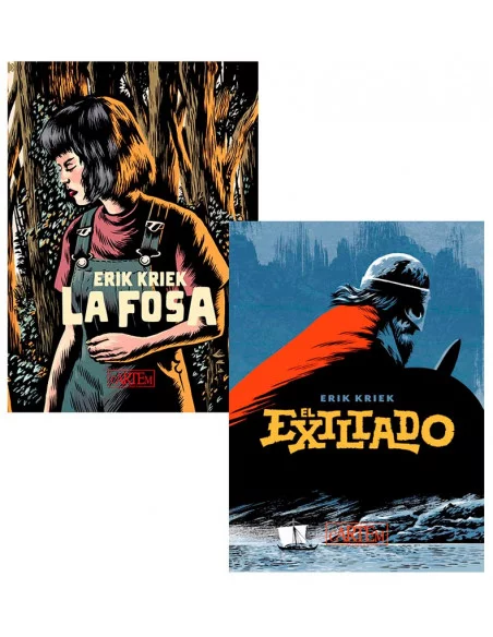 Pack Erik Kriek (El Exiliado + La fosa)