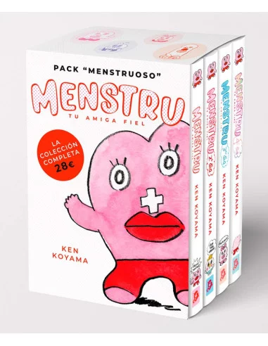 es::Pack Menstruoso: Menstru, tu amiga fiel vol. 01-04