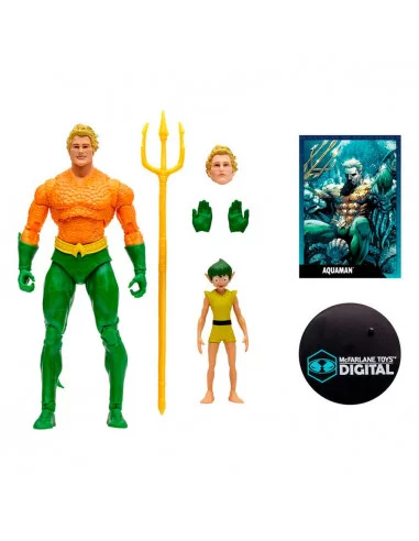 es::DC Direct Figuras McFarlane Toys Digital Wave 1 Batman, Aquaman, Green Lantern