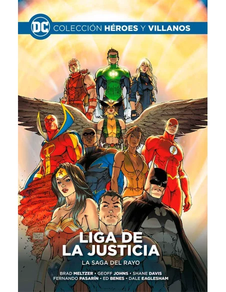 Colección Héroes y villanos vol. 56: Liga de la Justicia - La saga del rayo 