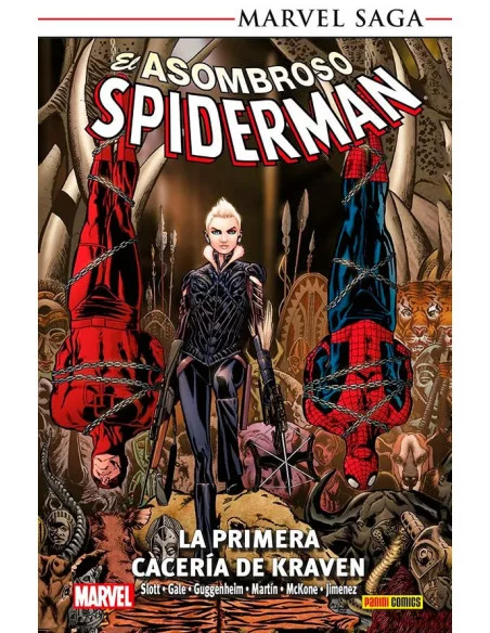 es::Marvel Saga TPB. El Asombroso Spiderman 16 (Rústica). La primera cacería de Kraven