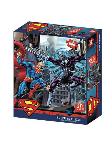 es::DC Comics Puzle Lenticular Superman vs. Brainiac 500 piezas