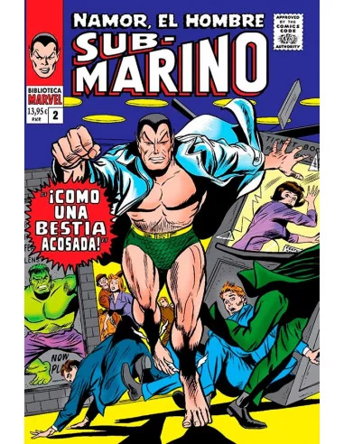 es::Biblioteca Marvel. Namor, el Hombre Submarino 2. 1966-67