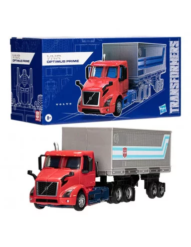 es::EMBALAJE DAÑADO Transformers Generations Leader Class Figura Volvo VNR 300 Optimus Prime 18 cm