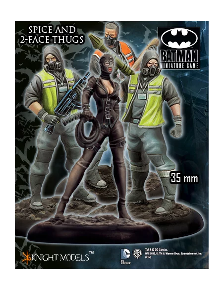 es::Batman Miniature Game: Spice & Two-Face Thugs Figuras Knight Models