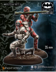 es::Batman Miniature Game: Militia Set - Figuras Knight Models
