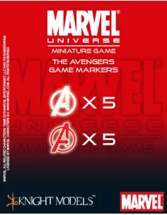 es::The Avengers Markers - Marvel Universe Miniature Game