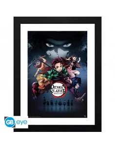 es::Demon Slayer Póster Enmarcado Slayers A 30x40 cm