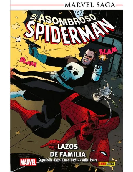 es::Marvel Saga TPB. El Asombroso Spiderman 18 (Rústica). Lazos de familia