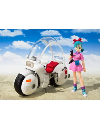 es::Dragon Ball Bulma's Motorcycle Hoipoi Capsule No. 9 Replica S.H. Figuarts 17,5 cm