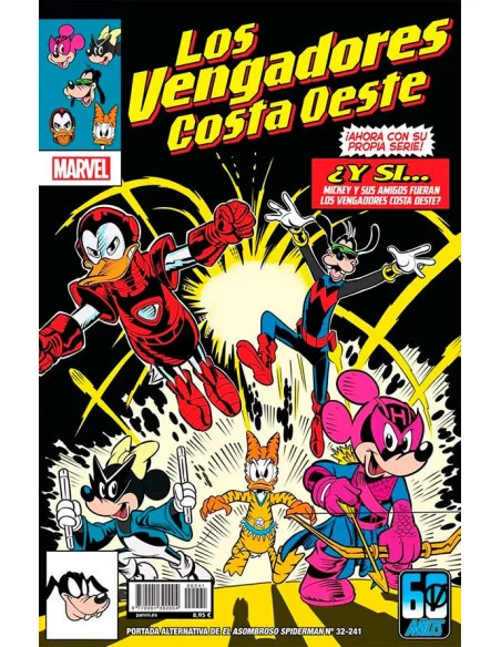 es::El Asombroso Spiderman 32 (Portada Alternativa Disney - What if? Vengadores Costa Oeste)