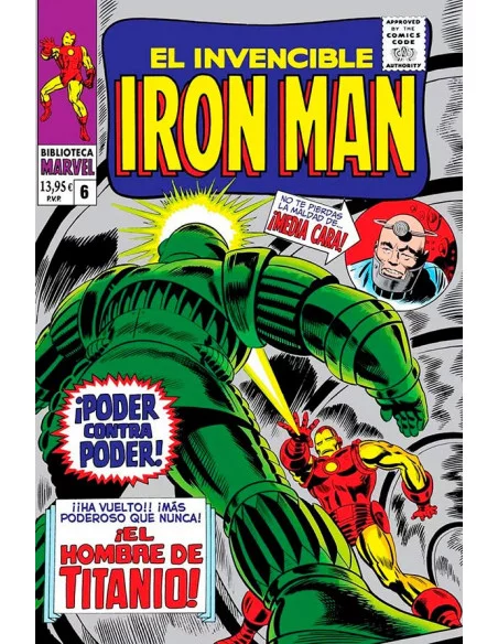 es::Biblioteca Marvel. El Invencible Iron Man 5. 1966-67