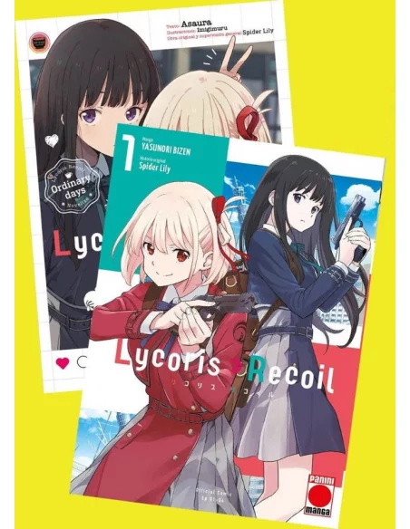es::Lycoris Recoil 01 + Lycoris Recoil: Ordinary Days