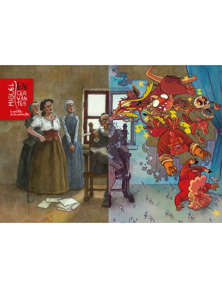 es::Miguel en Cervantes. El retablo de las maravillas