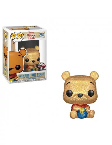 es::Winnie the Pooh Figura POP! Disney Vinyl Seated Pooh (Diamond Glitter) 9 cm