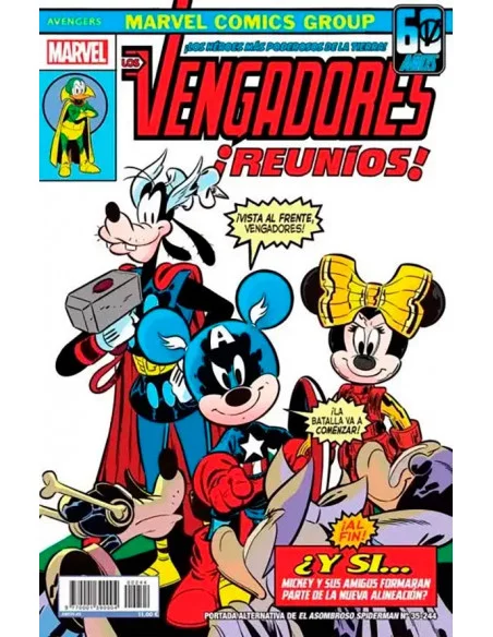 es::El Asombroso Spiderman 35 (244) (Portada Alternativa Disney-What If?)