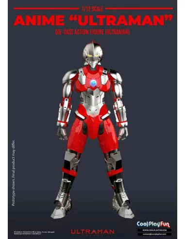 es::Ultraman 1/12 Figura Die-Cast 15 cm