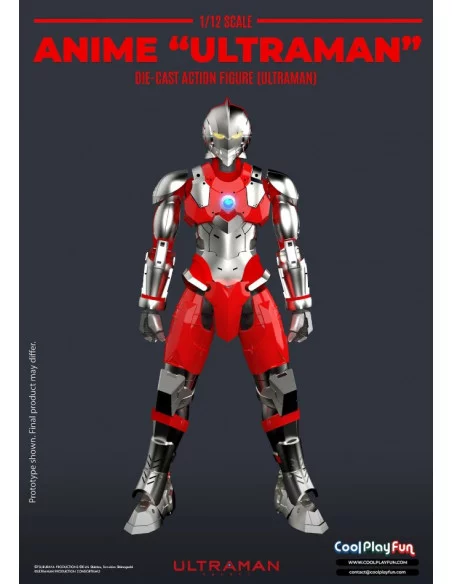 es::Ultraman 1/12 Figura Die-Cast 15 cm