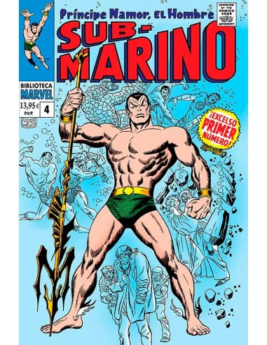 es::Biblioteca Marvel. Namor, el Hombre Submarino 4. 1967-68
