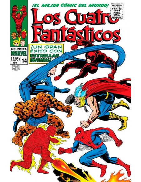 es::Biblioteca Marvel. Los Cuatro Fantásticos 14. 1967-68