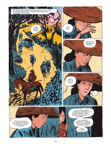 es::Leyendas de los Otori 04. Con la hierba de almohada