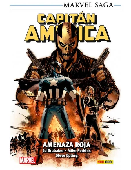 es::Marvel Saga TPB. Capitán América 03. Amenaza Roja