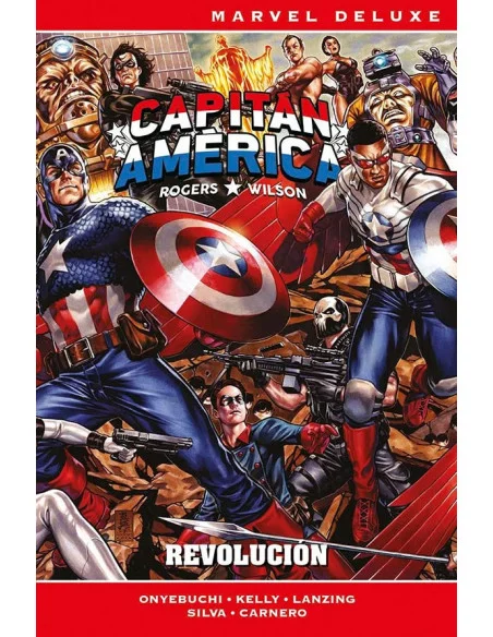 es::Marvel Deluxe Rogers/Wilson: Capitán América 01