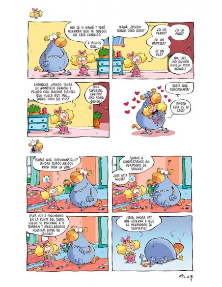 es::Lily y Dudu Monstruo