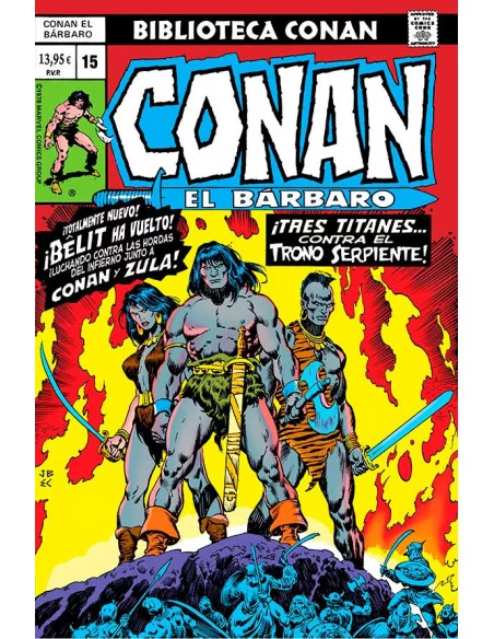 es::Biblioteca Conan. Conan el Bárbaro 15.