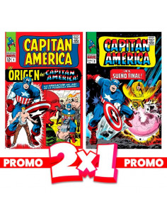 es::Biblioteca Marvel. Capitán América 2x1 (nº 1 y nº 2)