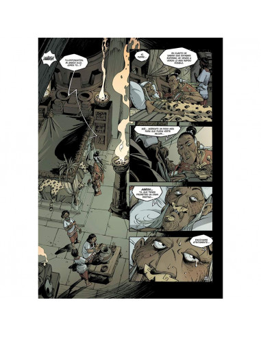 es::La Serpiente y la Lanza. Acto 3: Cinco flores